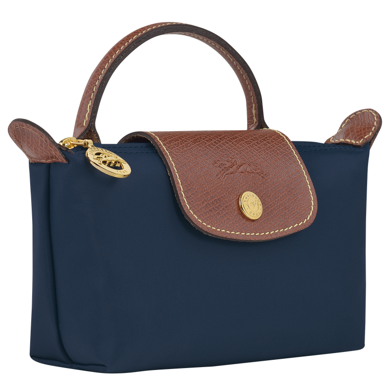 Le Pliage Original Mini El Çantası Lacivert (Çapraz Askılı)