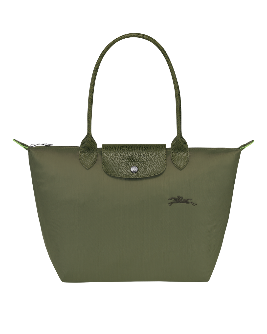 Le Pliage Green Medium Tote Çanta Orman Yeşili