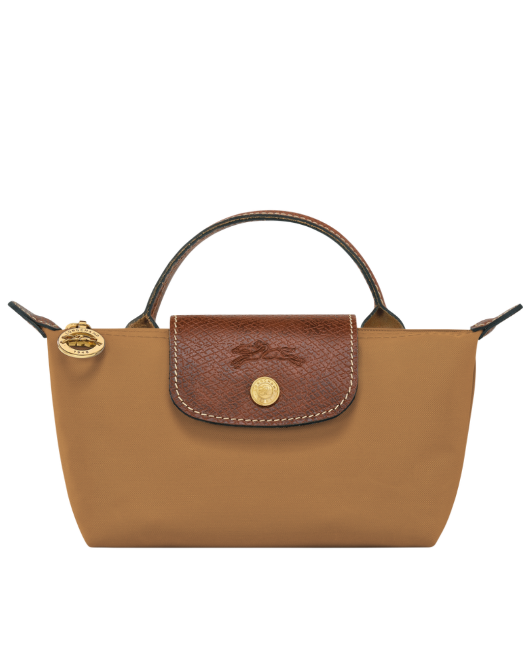 Le Pliage Original Mini El Çantası Karamel Beji (Çapraz Askılı)