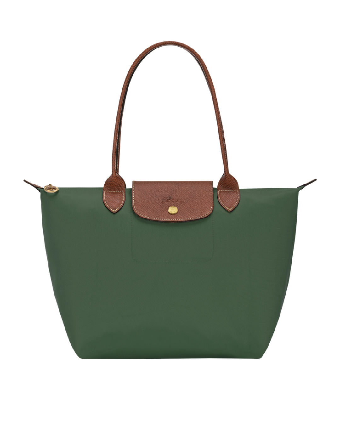 Le Pliage Original Medium Tote Bag British Green
