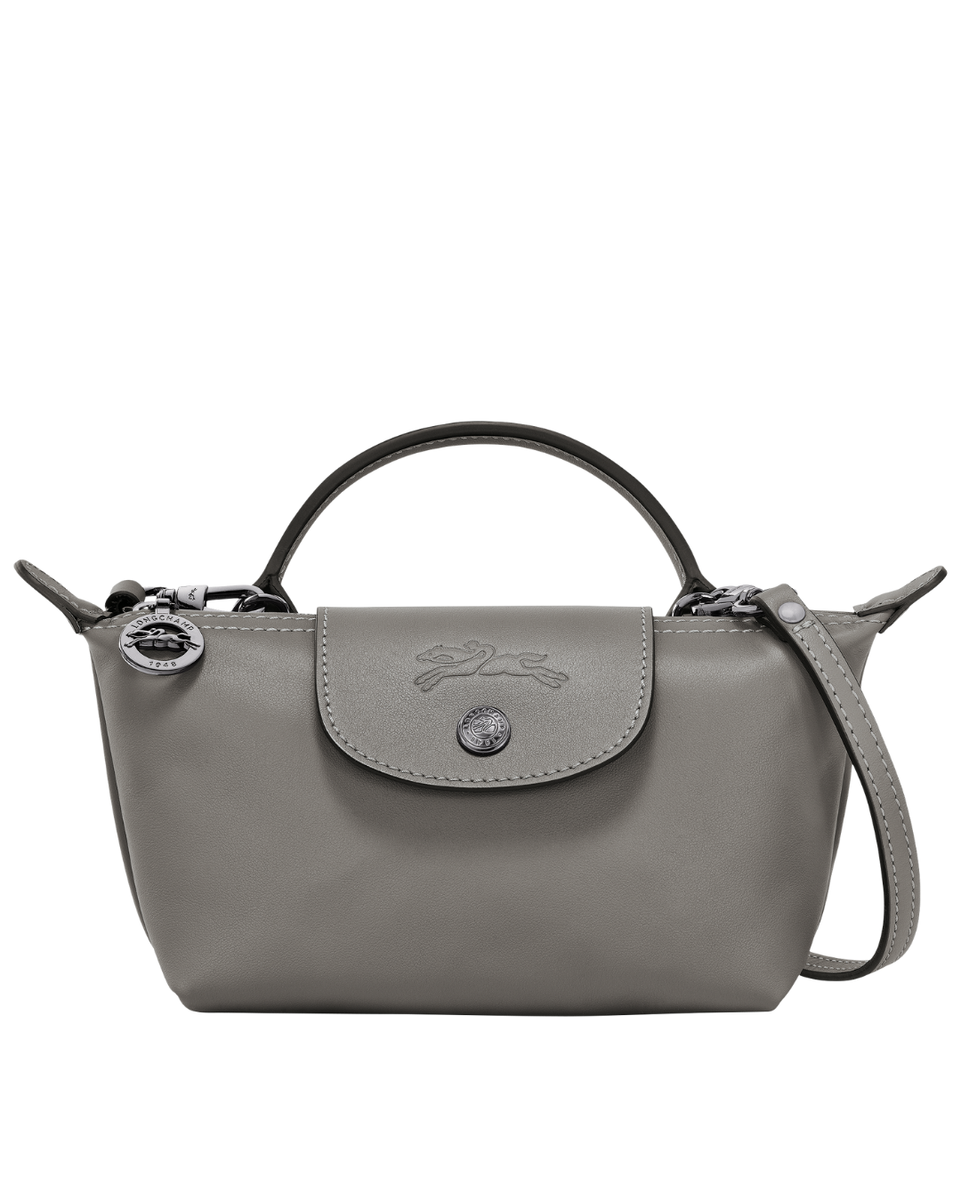 Le Pliage Xtra XS Mini Leather Handbag Sand Beige