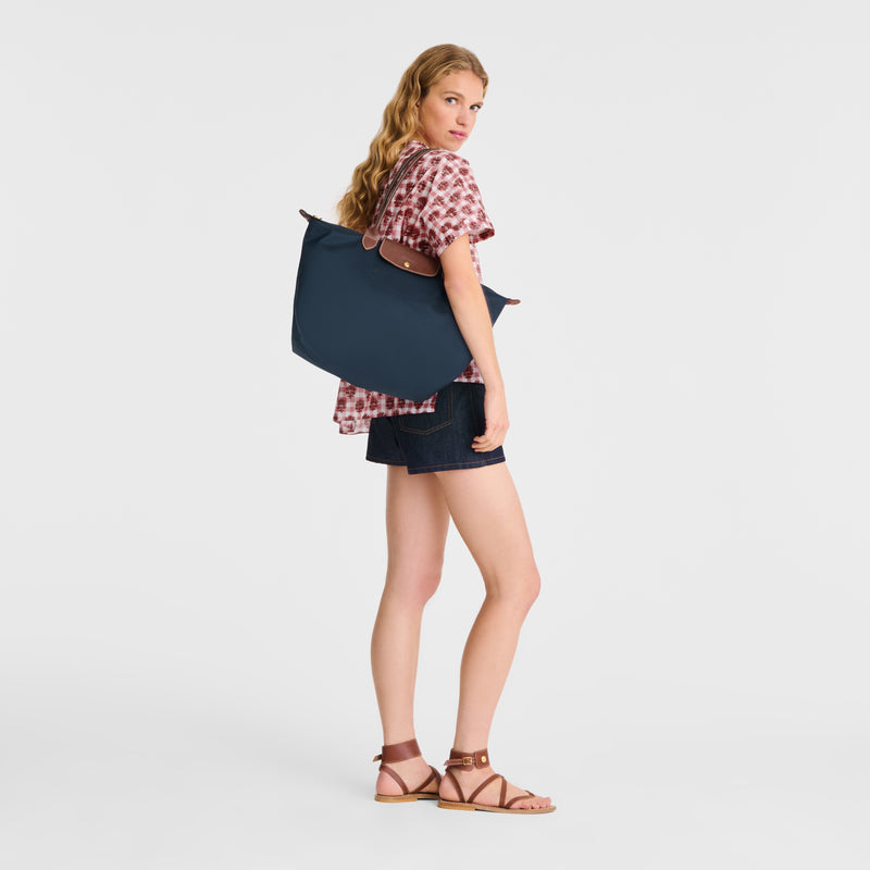 Le Pliage Original Large Tote Çanta Lacivert