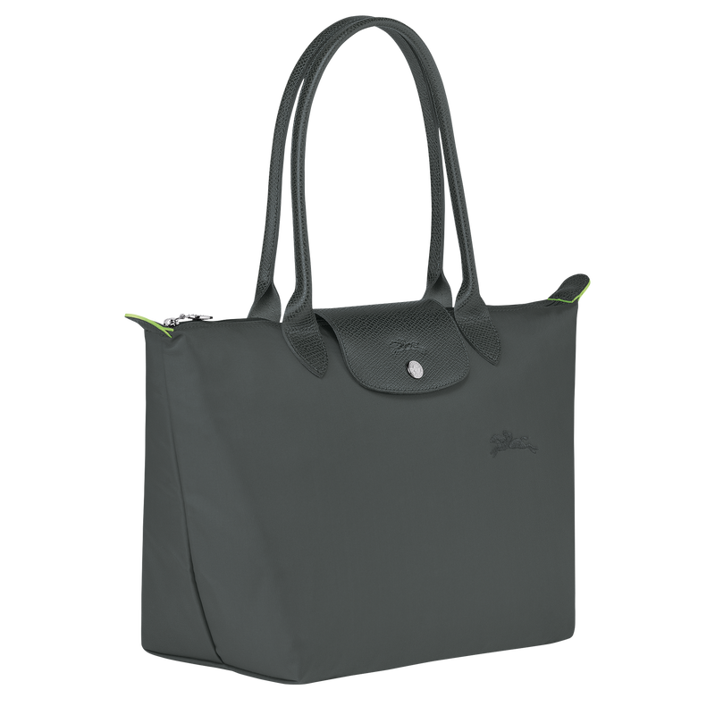 Le Pliage Green Medium Tote Çanta Grafit Gri