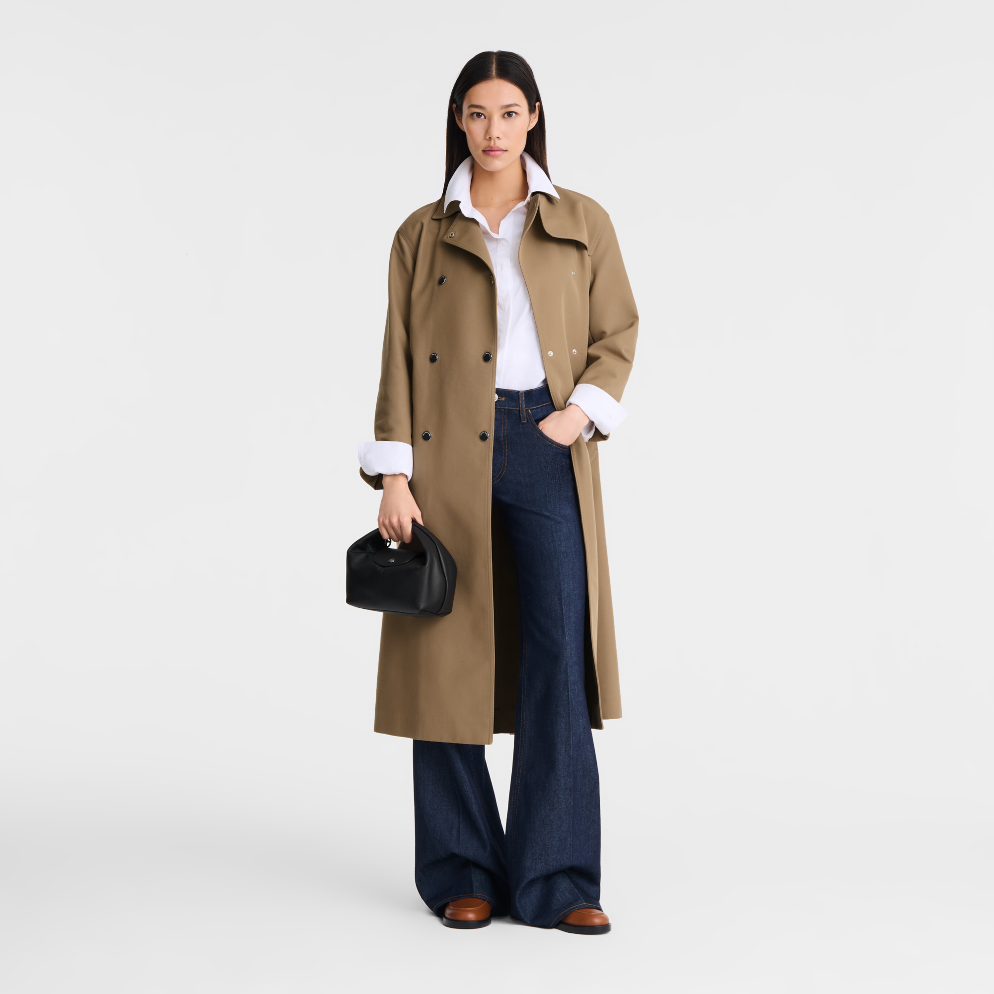 Le Pliage Xtra XS Mini Deri El Çantası Siyah