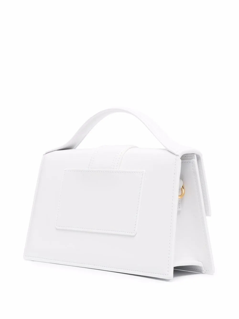 Le Grand Bambino Leather Tote Bag White