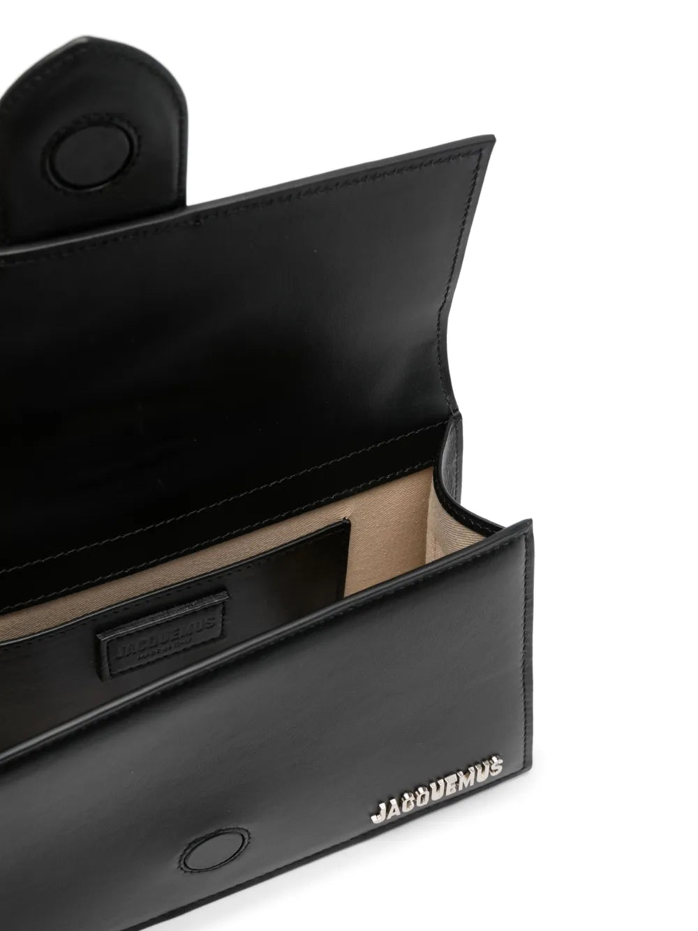 Le Grand Bambino Leather Tote Bag Black