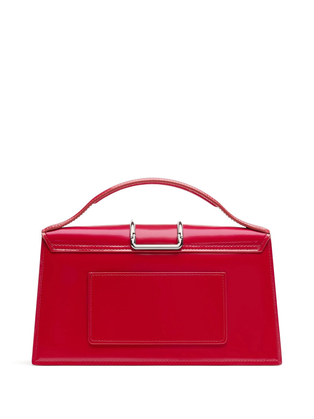 Le Grand Bambino Shiny Leather Tote Bag Cherry Red
