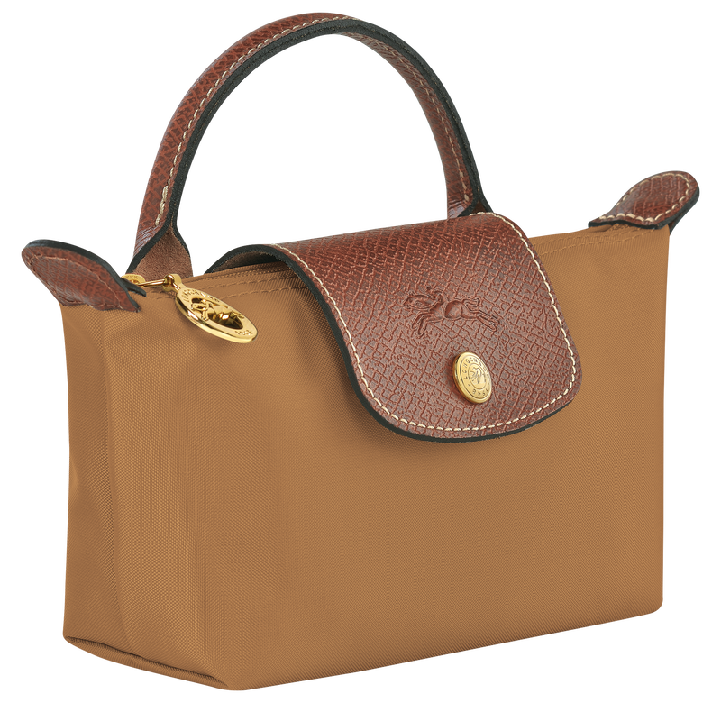 Le Pliage Original Mini El Çantası Karamel Beji (Çapraz Askılı)