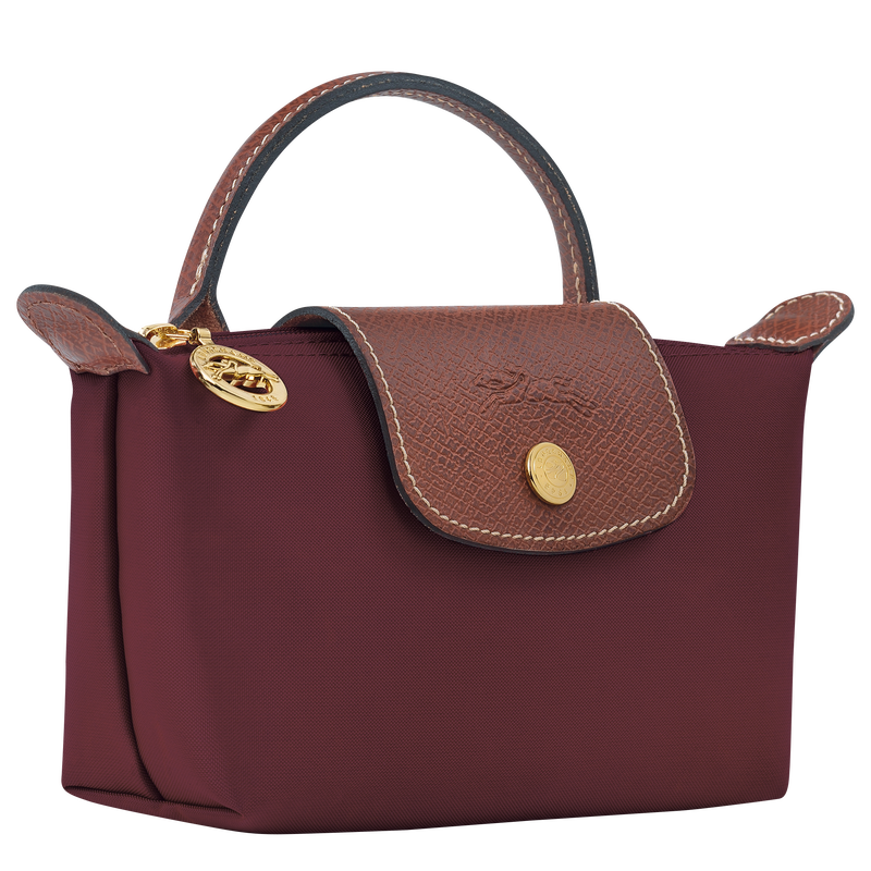 Le Pliage Original Mini El Çantası Bordo (Çapraz Askılı)
