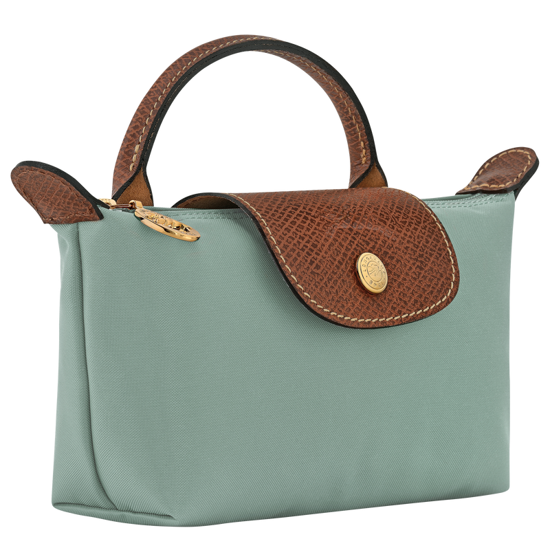 Le Pliage Original Mini Handbag Tile Green (Crossbody)