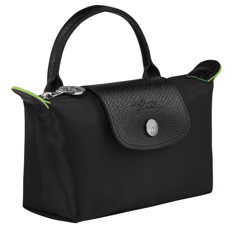 Le Pliage Green Mini El Çantası Siyah (Çapraz Askılı)