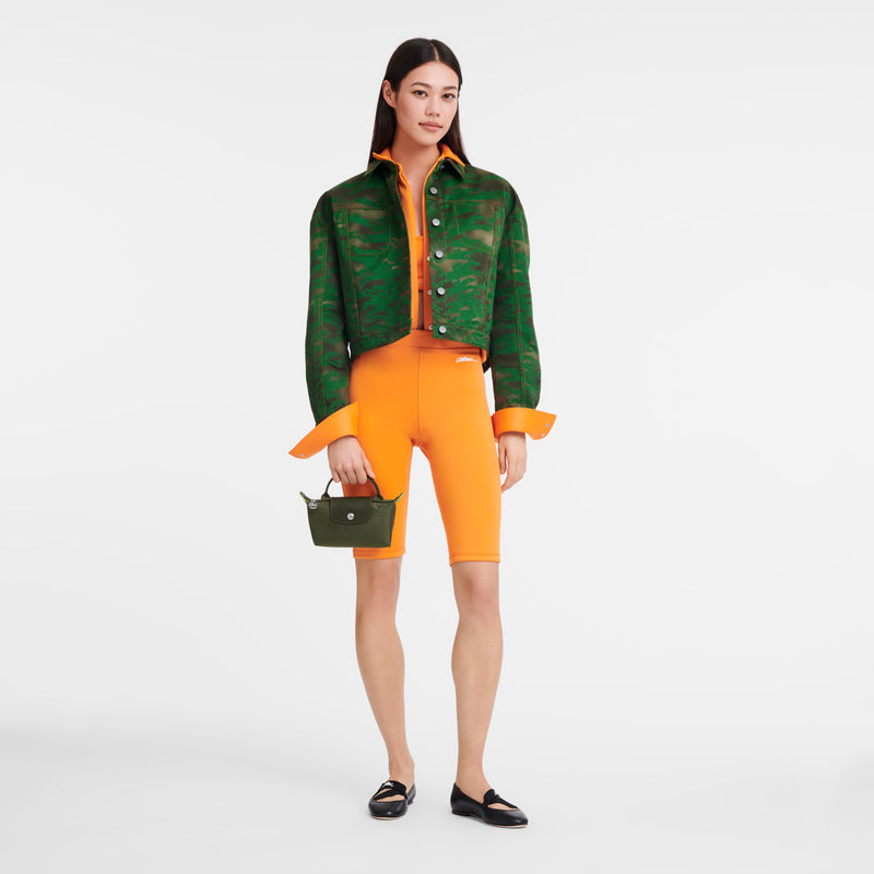Le Pliage Green Mini Handbag Forest Green (Crossbody)