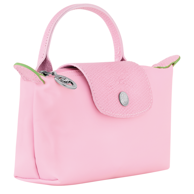 Le Pliage Green Mini El Çantası Pembe (Çapraz Askılı)