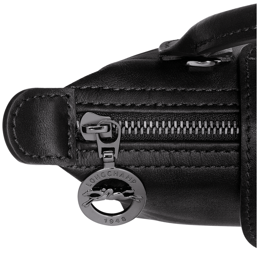 Le Pliage Xtra XS Mini Leather Handbag Black