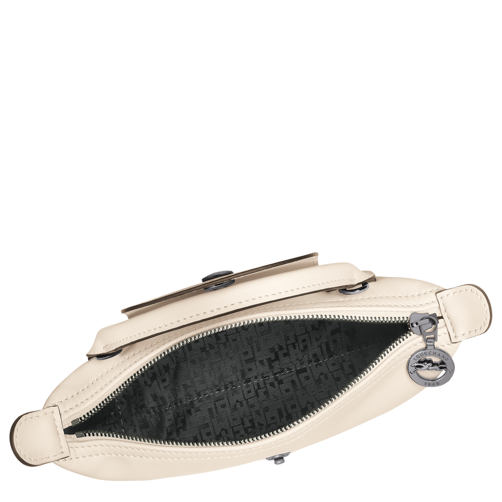 Le Pliage Xtra XS Mini Leather Handbag Ecru