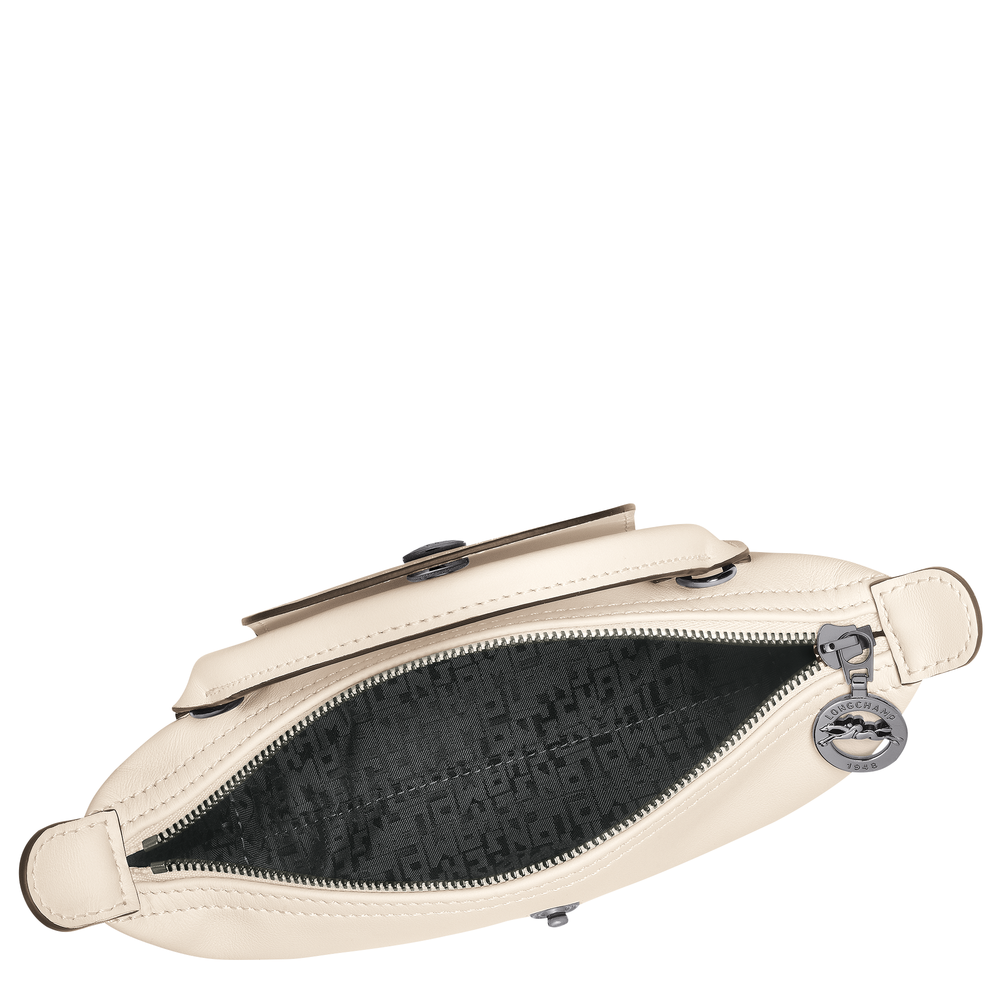 Le Pliage Xtra XS Mini Leather Handbag Ecru