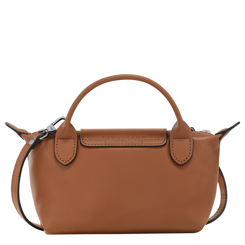 Le Pliage Xtra XS Mini Leather Handbag Cognac