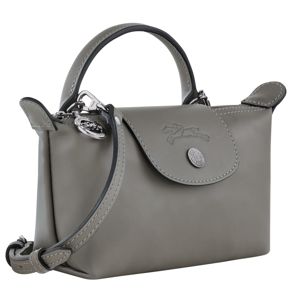Le Pliage Xtra XS Mini Leather Handbag Sand Beige