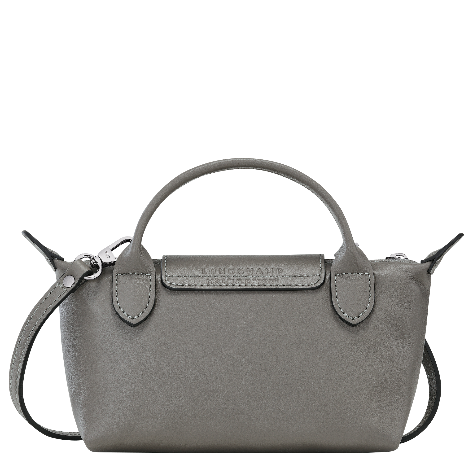 Le Pliage Xtra XS Mini Leather Handbag Sand Beige