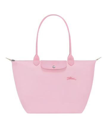 Le Pliage Green Medium Tote Çanta Pembe