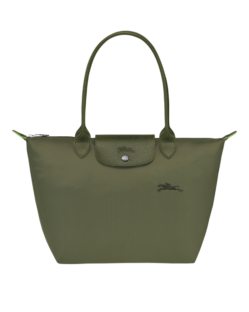 Le Pliage Green Medium Tote Çanta Orman Yeşili