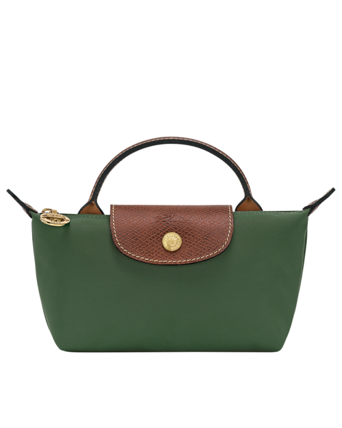 Le Pliage Original Mini El Çantası İngiliz Yeşili (Çapraz Askılı)