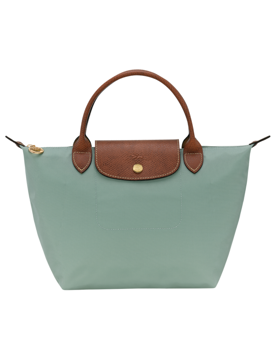 Le Pliage Original Handbag Tile Green