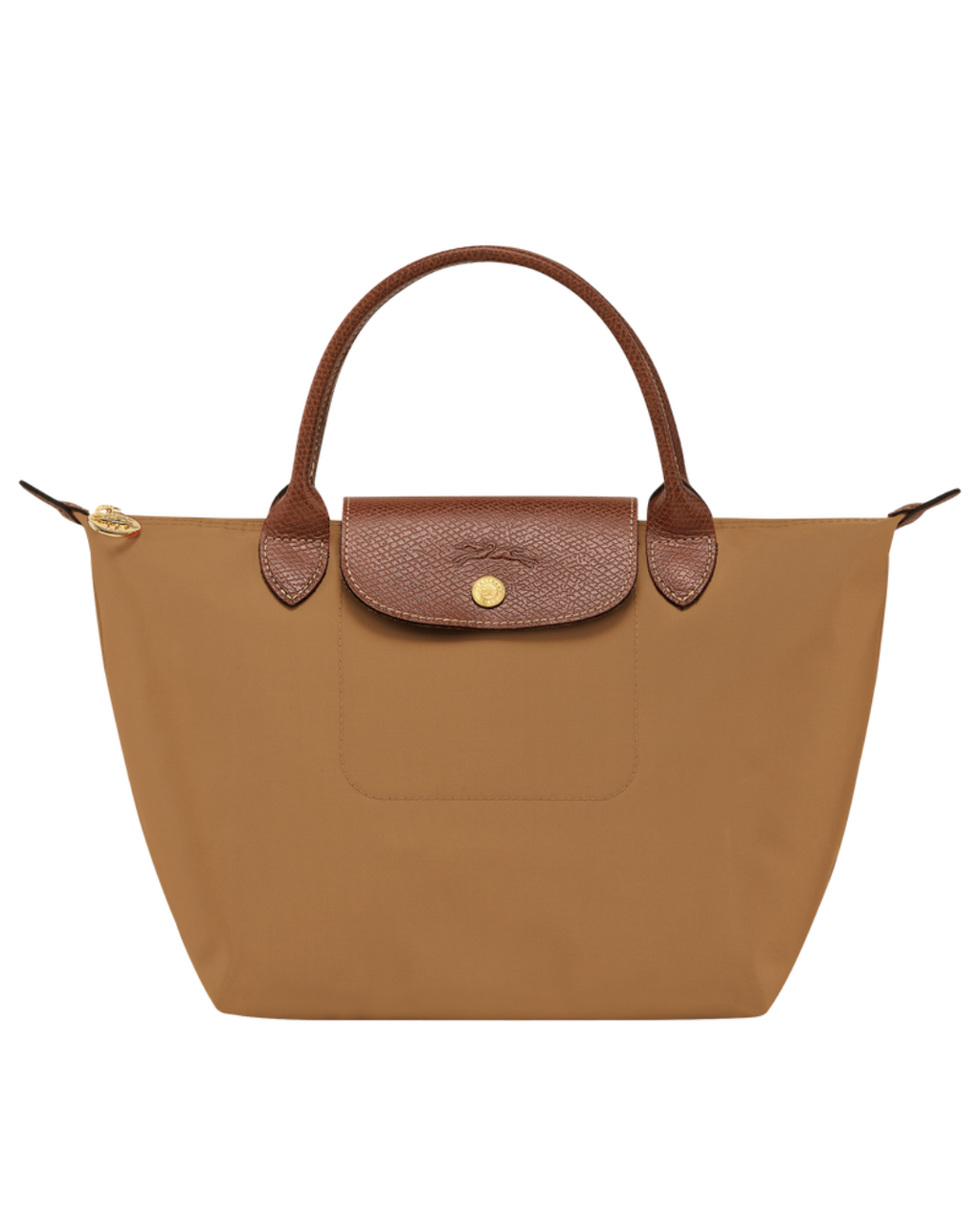 Le Pliage Original Handbag Caramel Beige