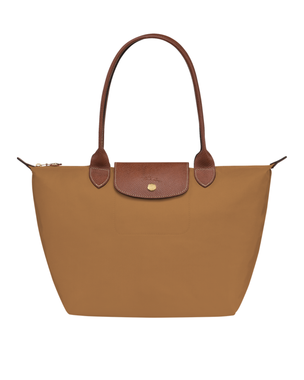 Le Pliage Original Medium Tote Bag Caramel Beige