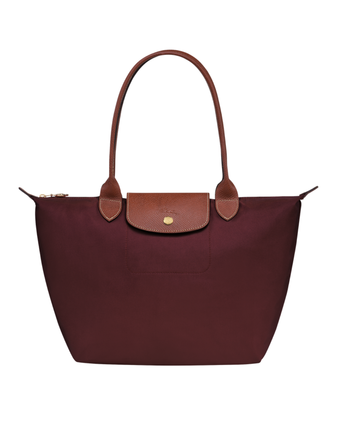 Le Pliage Original Medium Tote Çanta Bordo