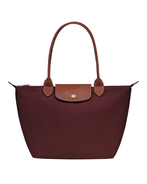 Le Pliage Original Medium Tote Çanta Bordo