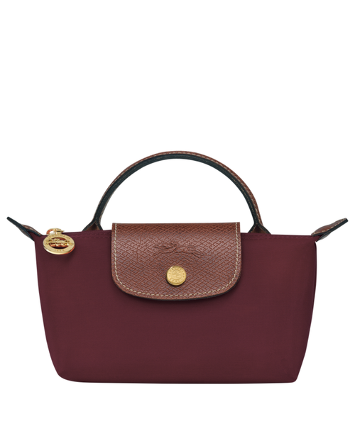 Le Pliage Original Mini El Çantası Bordo (Çapraz Askılı)