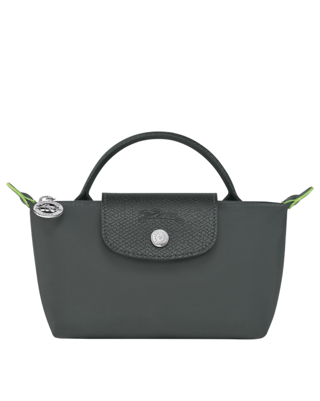 Le Pliage Green Mini Handbag Graphite Gray (Crossbody)