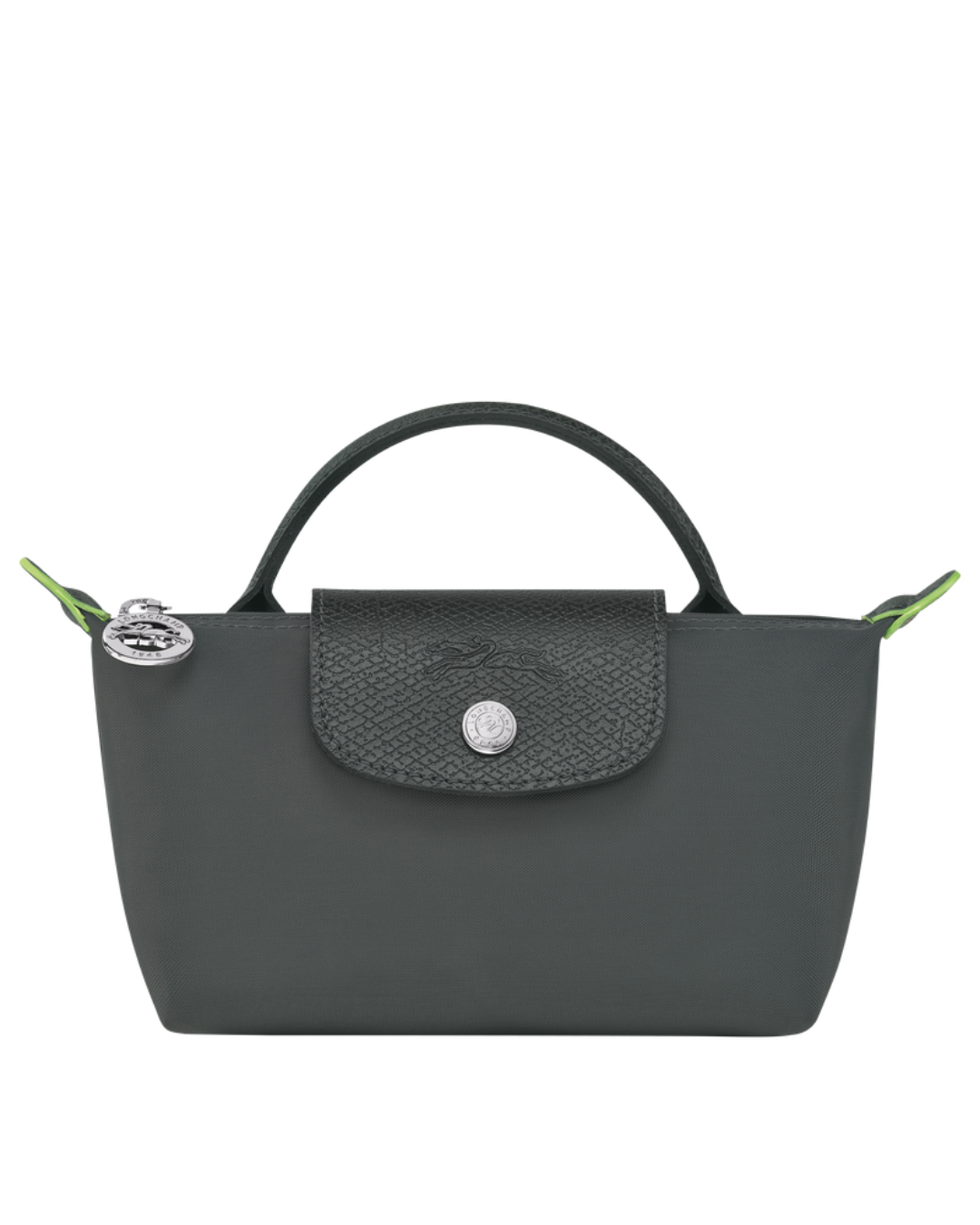 Le Pliage Green Mini El Çantası Grafit Gri (Çapraz Askılı)