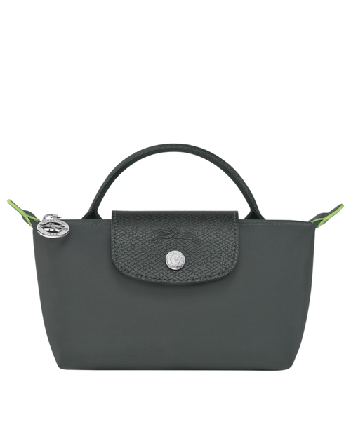 Le Pliage Green Mini El Çantası Grafit Gri (Çapraz Askılı)