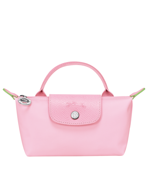 Le Pliage Green Mini El Çantası Pembe (Çapraz Askılı)
