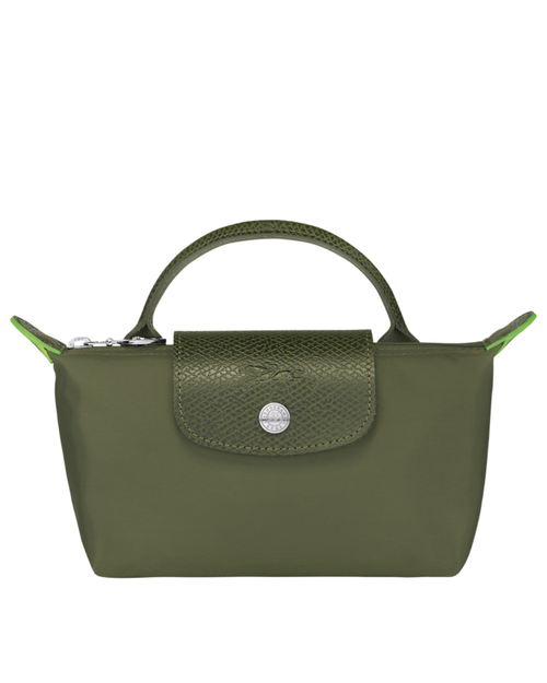 Le Pliage Green Mini El Çantası Orman Yeşili (Çapraz Askılı)
