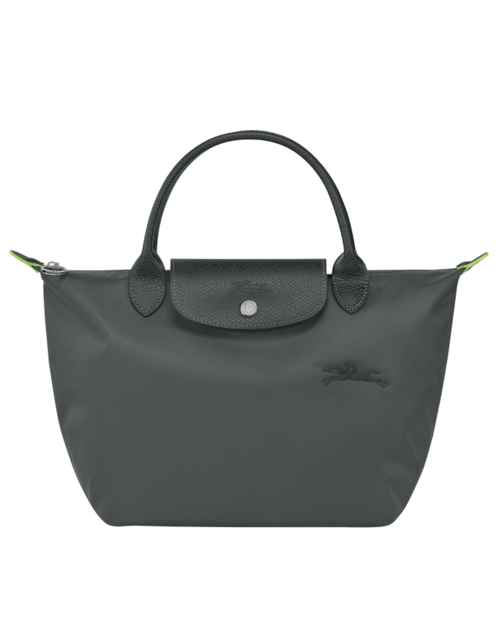 Le Pliage Green Handbag Graphite Gray
