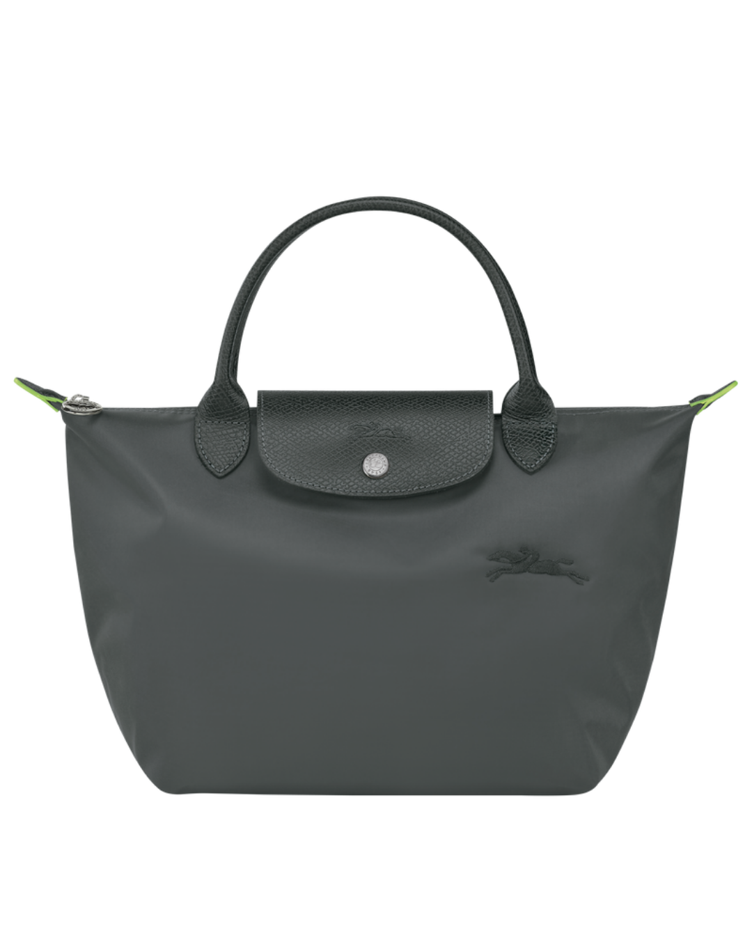 Le Pliage Green Handbag Graphite Gray