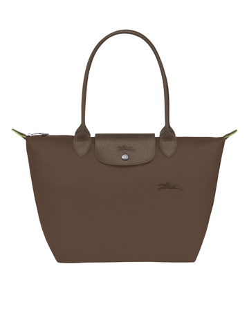 Le Pliage Green Medium Tote Bag Terracotta