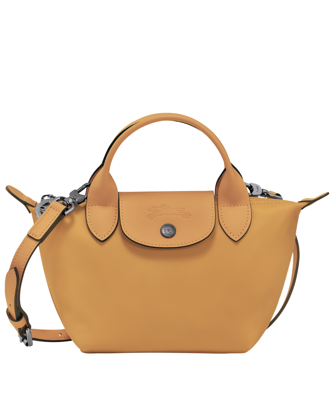 Le Pliage Xtra XS Leather Handbag Honey