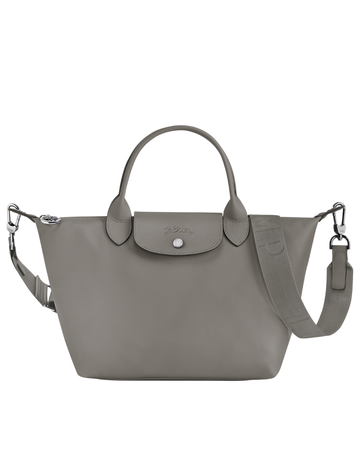 Le Pliage Xtra Small Leather Handbag Sand Beige
