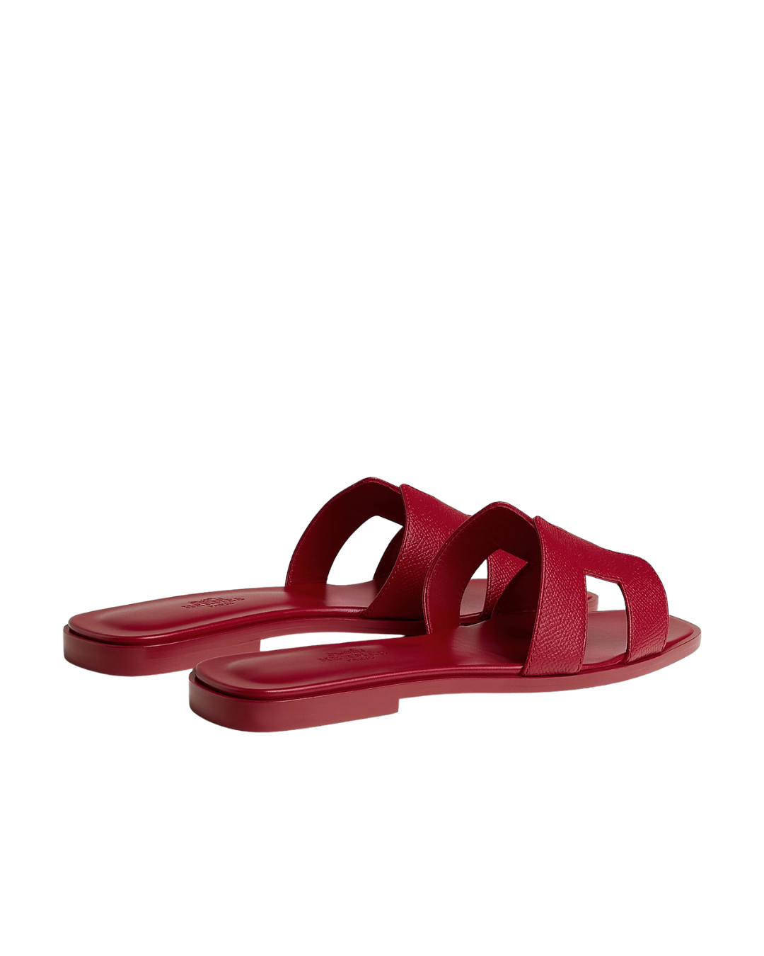 Oran Leather Slippers Raspberry Pink