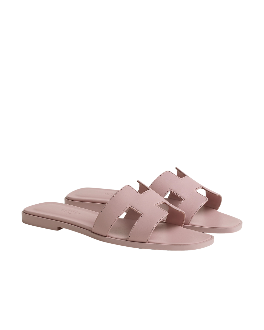 Oran Leather Slippers Cabaret Pink