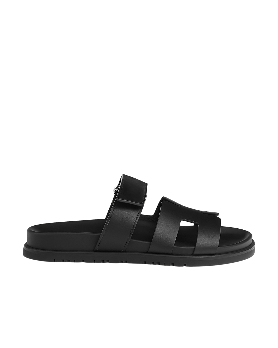 Chypre Leather Slippers Black