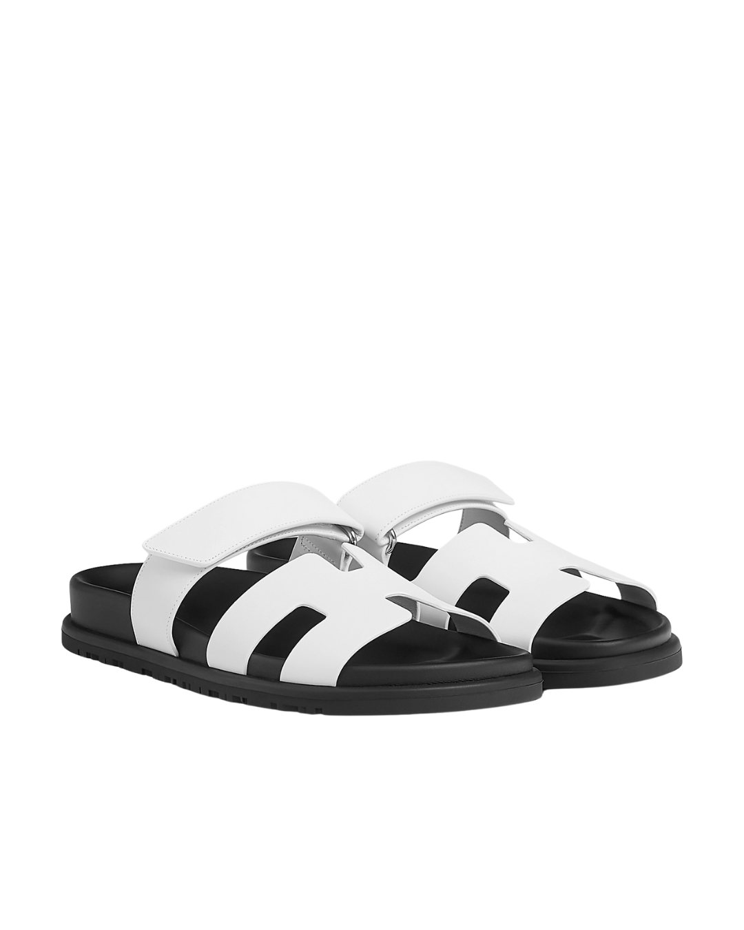 Chypre Leather Slippers White