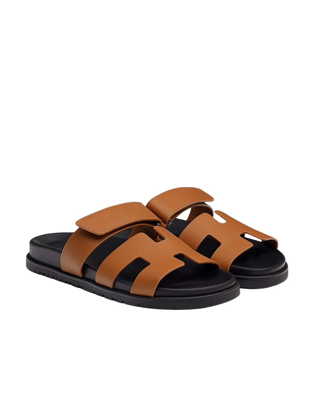 Chypre Leather Slippers Tan