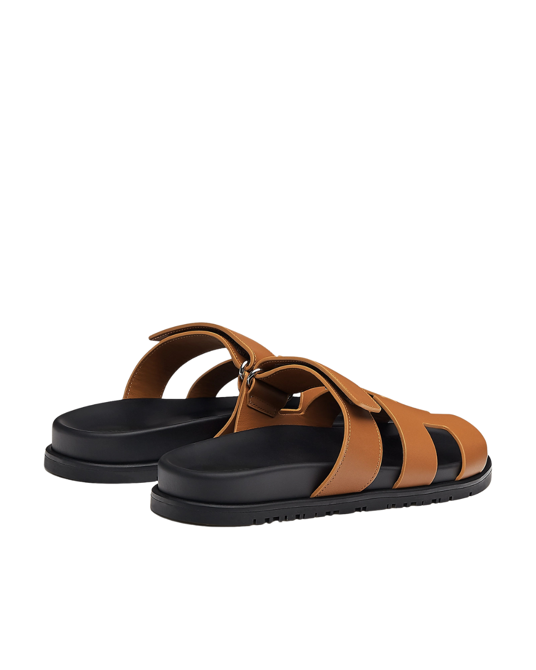 Chypre Leather Slippers Tan