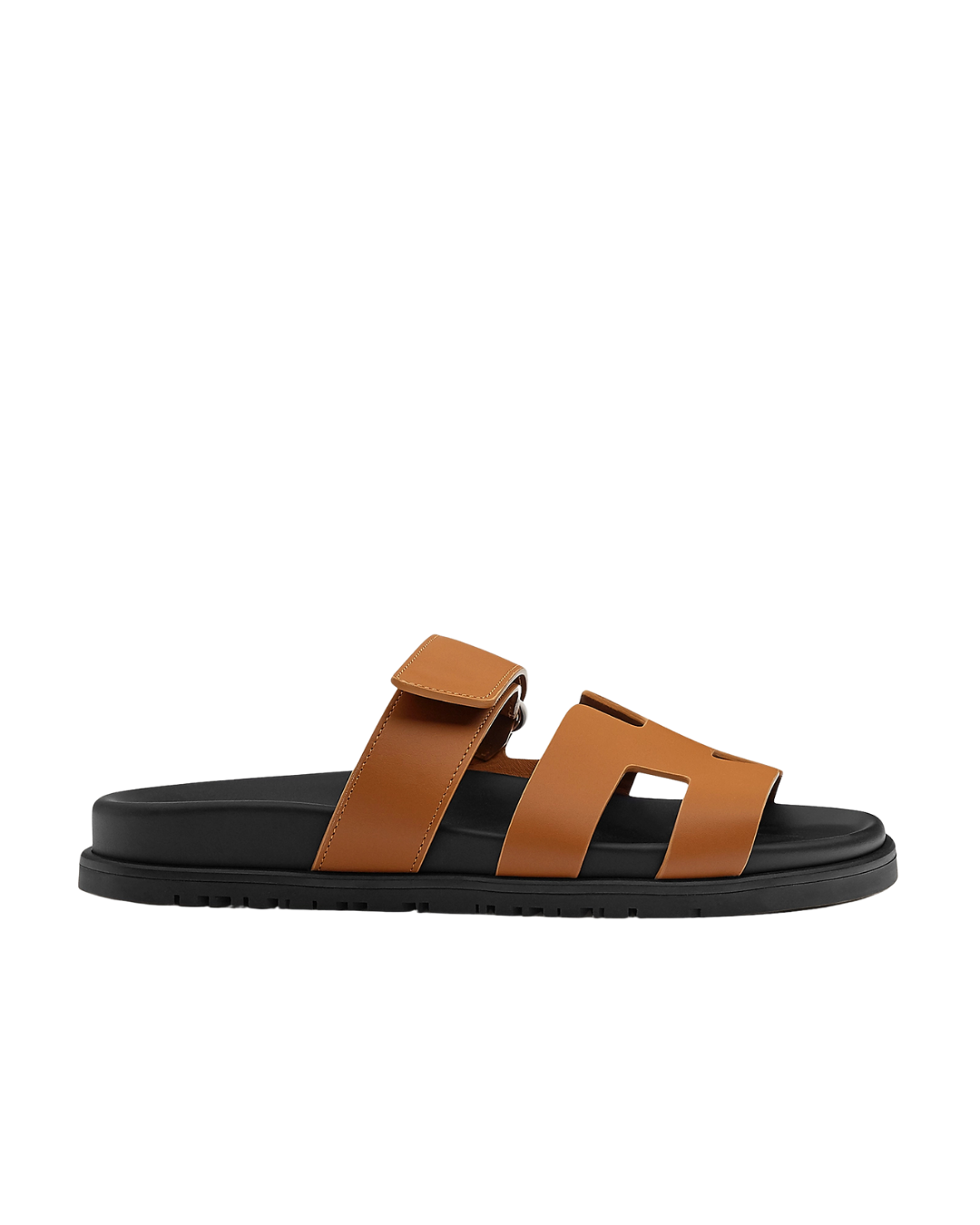 Chypre Leather Slippers Tan