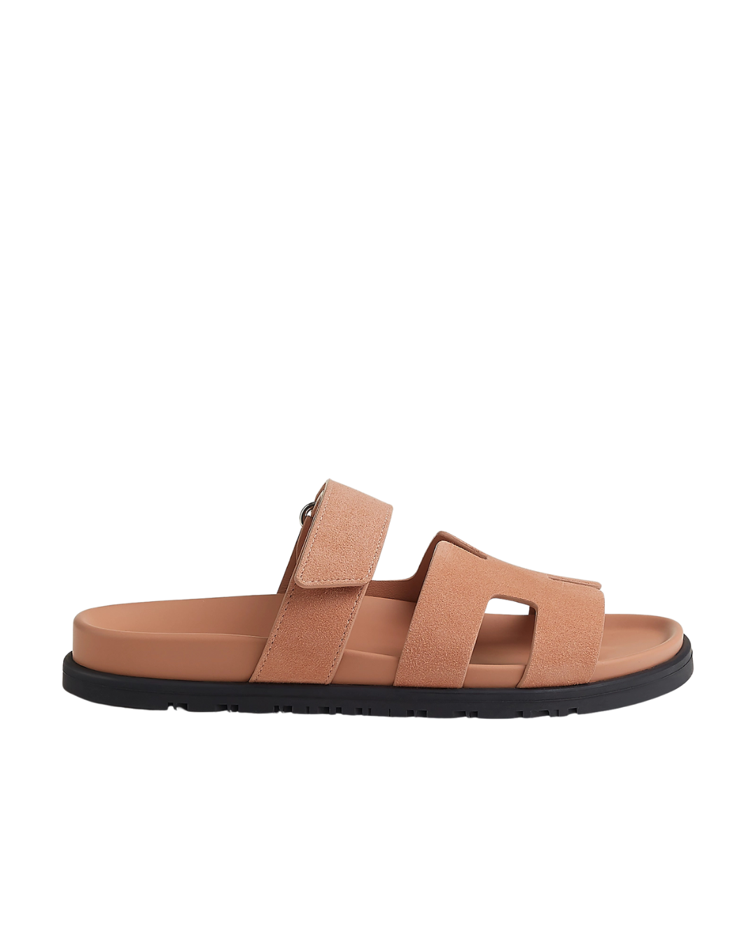 Chypre Leather Slippers Peach/Beige